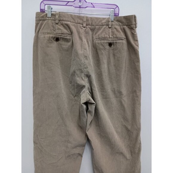 Daniel Cremieux Classics Mens Corduroy Chino Pants Size 36 X 32 Beige Preppy - Picture 4 of 7